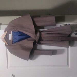 T Tahari Marla oversize cocoon wool coat NWT size S